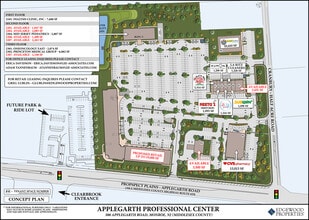 Cranbury Half Acre Rd, Jamesburg, NJ for lease Site Plan- Image 1 of 1