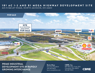 Plus de détails pour 425 N Bailey Rd, North Jackson, OH - Terrain à vendre