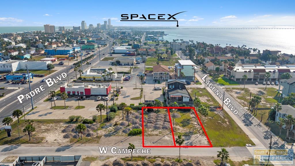 0 W Campeche St, South Padre Island, TX for sale Aerial- Image 1 of 11