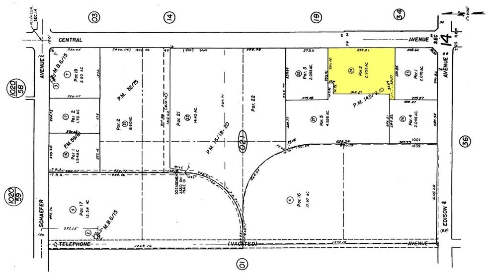 14042 Central Ave, Chino, CA à louer - Plan cadastral - Image 2 de 4
