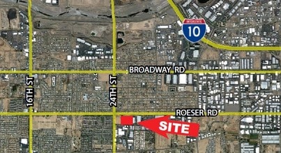 2450 E Chambers St, Phoenix, AZ - Aerial  map view