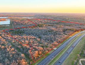 SH-71, Del Valle, TX - Aérien  Vue de la carte