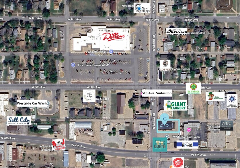 410 N Adams St, Hutchinson, KS à louer - Photo du bâtiment - Image 2 de 5