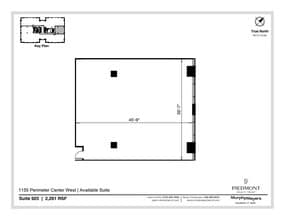1155 Perimeter Ctr W, Atlanta, GA à louer Plan d’étage- Image 1 de 1