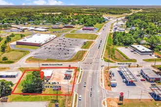 201 US Highway 1 Byp S, Louisville, GA - Aérien Vue de la carte - Image1