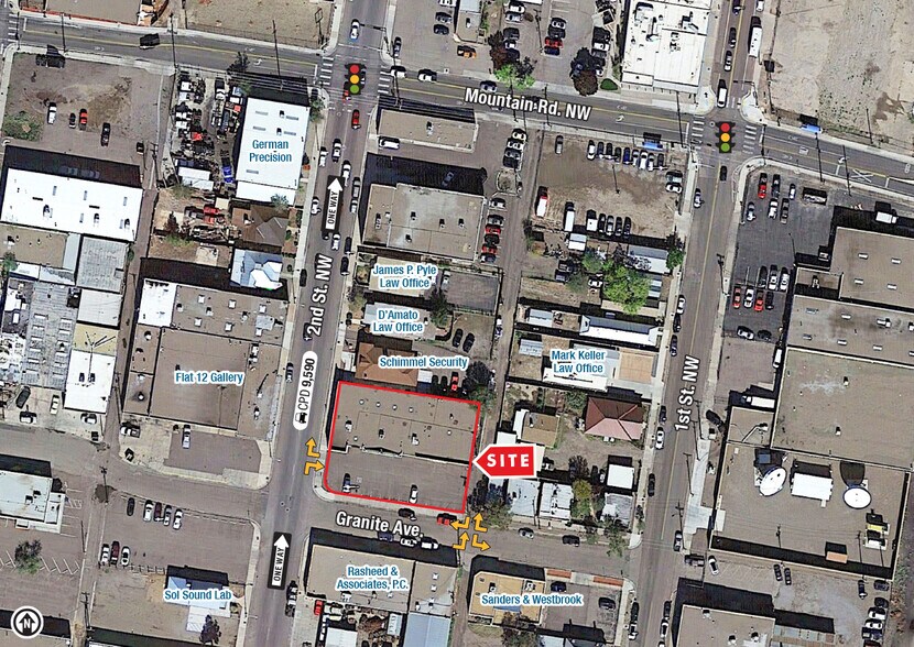 1100 2nd St NW, Albuquerque, NM à vendre - Photo du bâtiment - Image 2 de 8