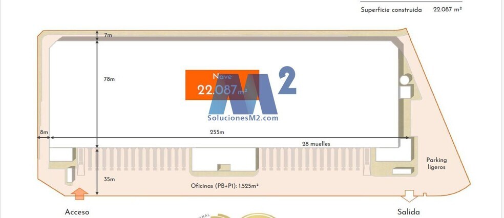 Industriel dans Valdemoro, Madrid à louer - Plan d’étage type - Image 3 de 3