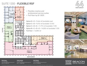 44 Montgomery St, San Francisco, CA for lease Floor Plan- Image 1 of 2