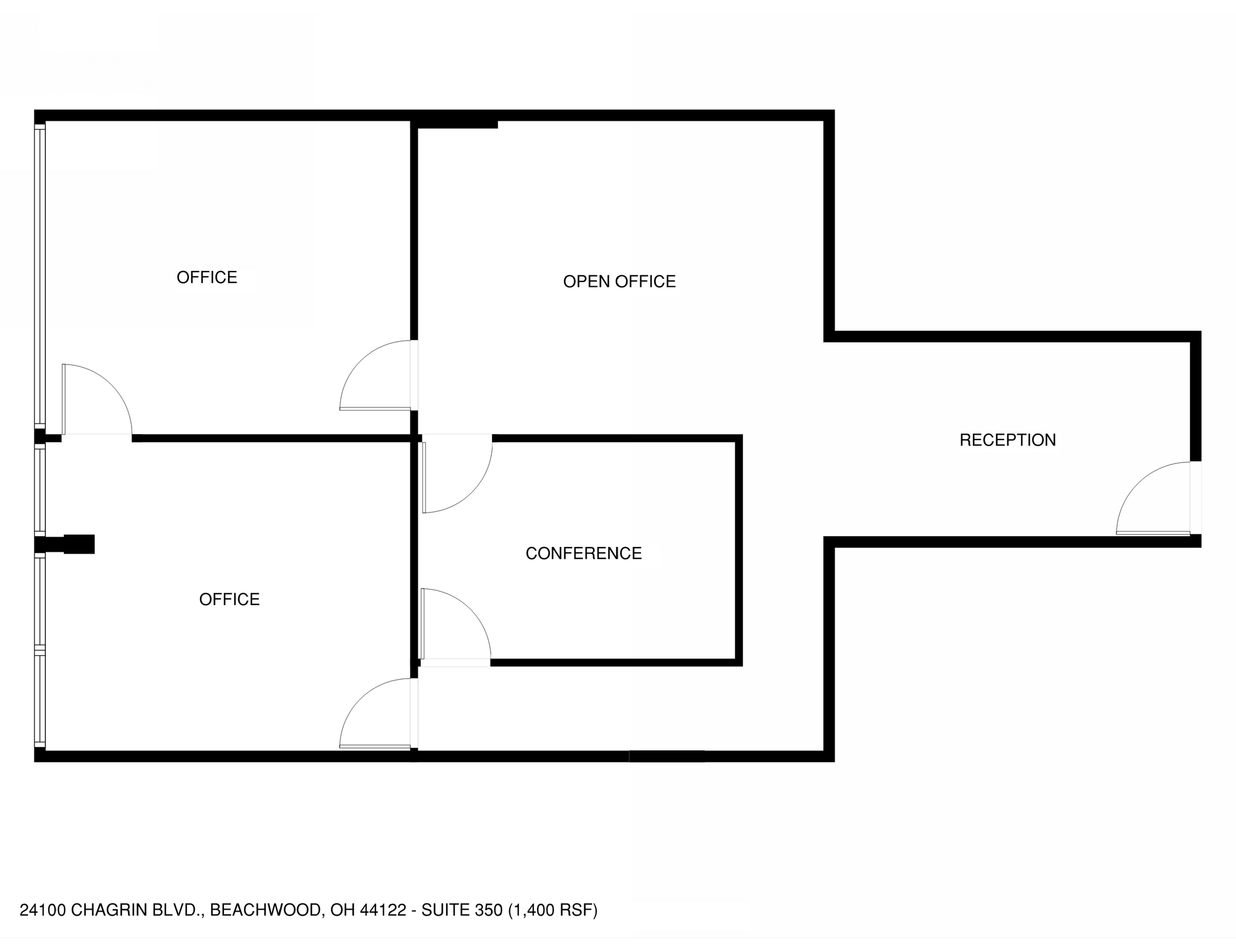 24100 Chagrin Blvd, Beachwood, OH for lease Floor Plan- Image 1 of 1