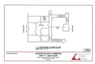 19-22 Mystic Ln, Malvern, PA à louer Plan d’étage- Image 1 de 1
