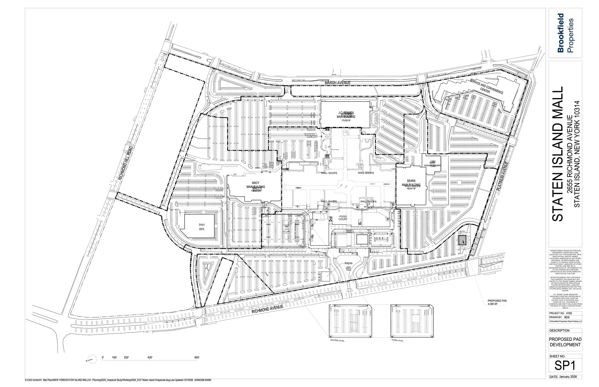 2655 Richmond Ave, Staten Island, NY à louer Plan de site- Image 1 de 1