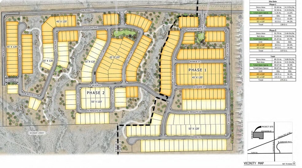 SW Watson Rd & Van Buren Rd, Buckeye, AZ for sale - Site Plan - Image 2 of 5