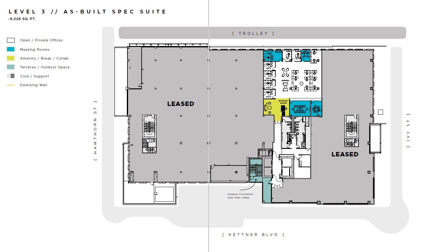 2100 Kettner Blvd, San Diego, CA for lease Floor Plan- Image 1 of 1