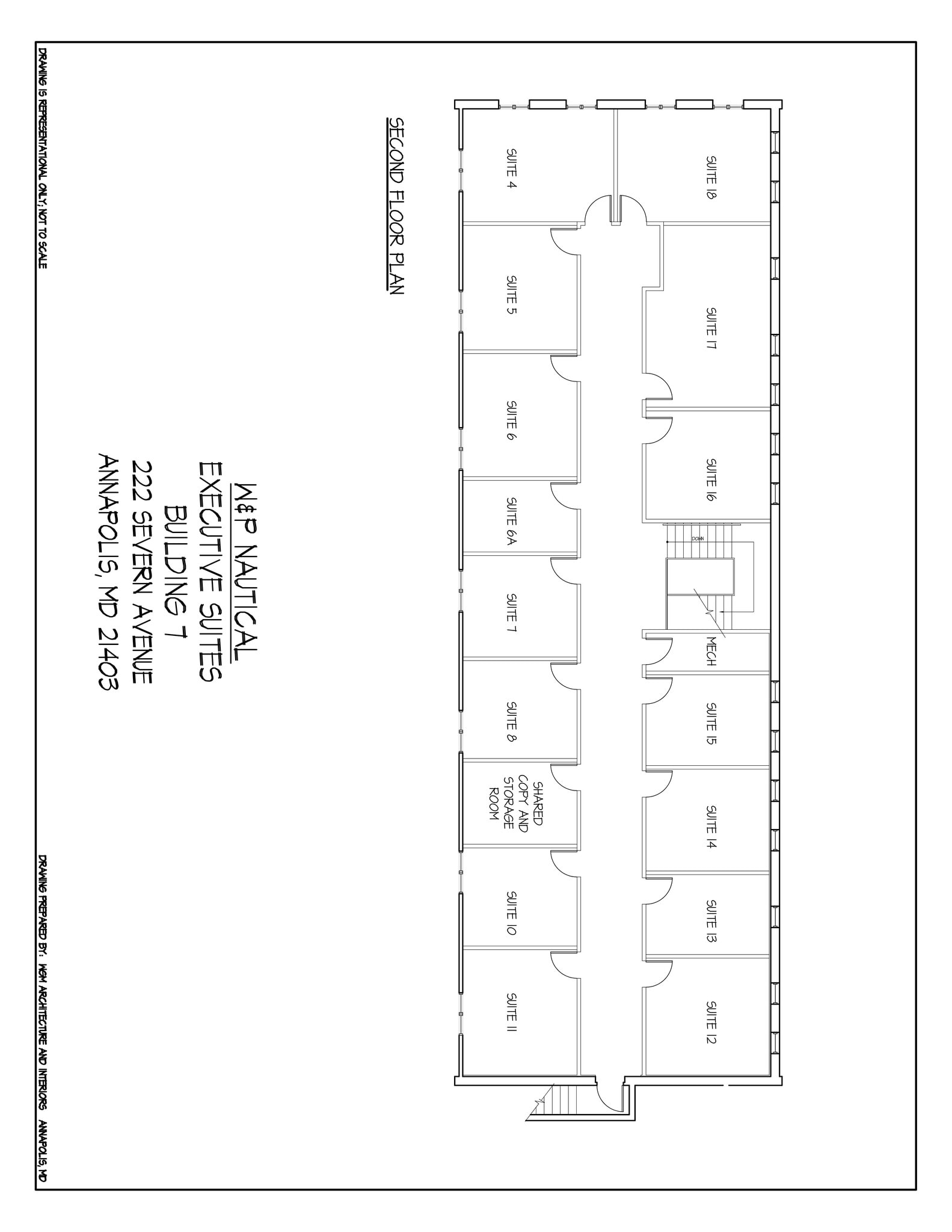 222 Severn Ave, Annapolis, MD for lease Site Plan- Image 1 of 4