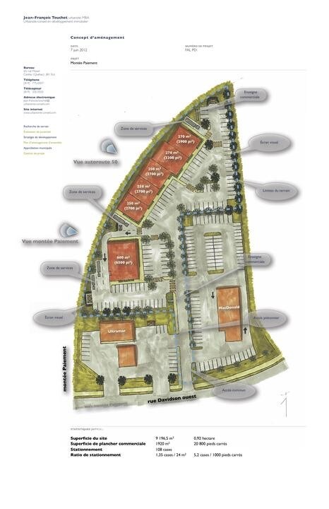 0 Rue Davidson O, Gatineau, QC for sale Site Plan- Image 1 of 1