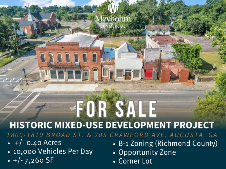 1800 Broad St, Augusta, GA for sale - Building Photo - Image 1 of 32