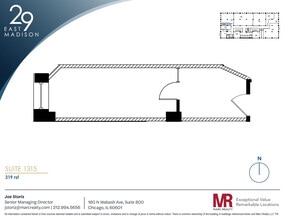 29 E Madison St, Chicago, IL for lease Floor Plan- Image 1 of 3