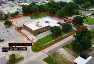 310 S Highland Ave, Oklahoma City, OK - Aérien  Vue de la carte