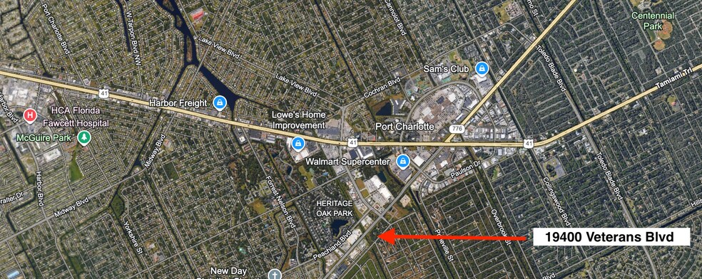 19400 Veterans Blvd, Port Charlotte, FL à vendre - Photo du bâtiment - Image 2 de 4