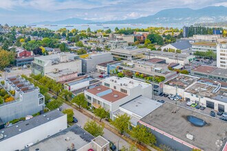 1737 W 3rd Ave, Vancouver, BC - Aérien Vue de la carte