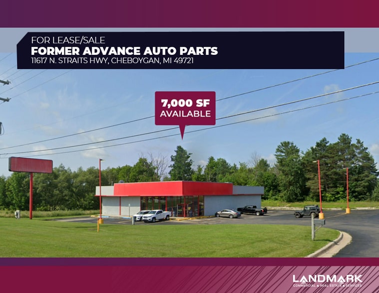 11617 N Straits Hwy, Cheboygan, MI for lease - Primary Photo - Image 1 of 1