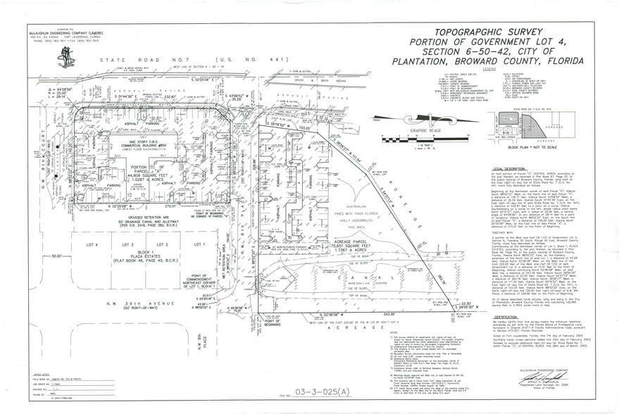 850 N State Road 7, Plantation, FL for sale - Site Plan - Image 3 of 3