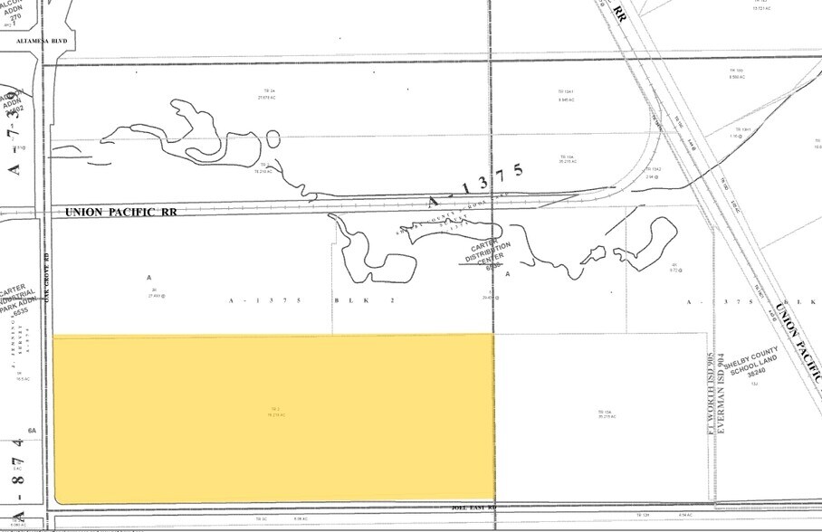 1501 Joel East Rd, Fort Worth, TX à louer - Plan cadastral - Image 2 de 5