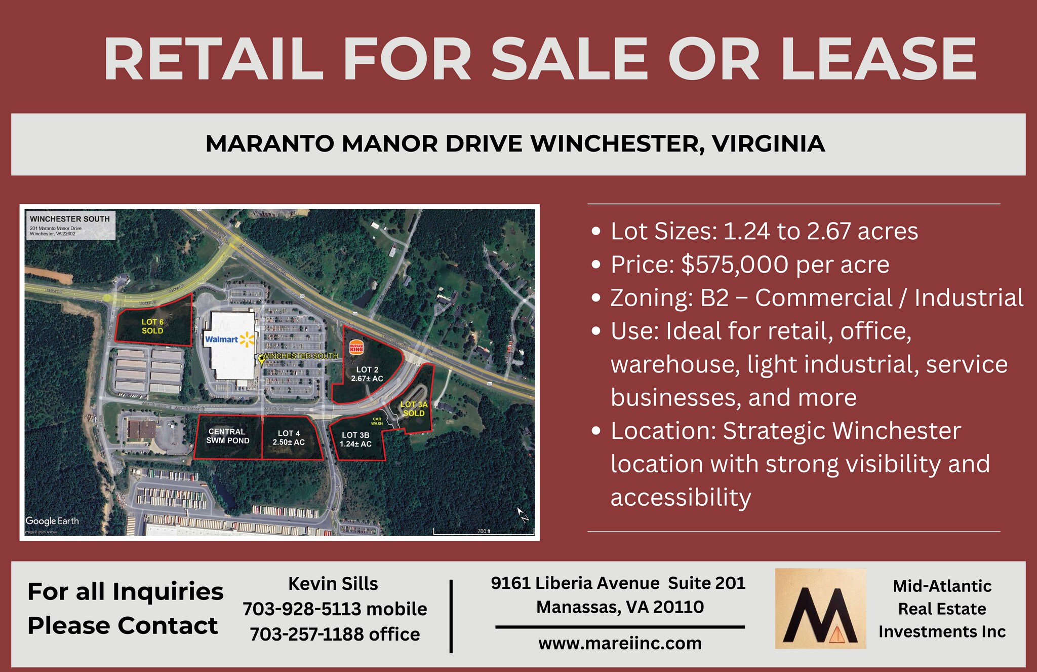 Maranto Manor Drive, Winchester, VA à vendre Photo principale- Image 1 de 6