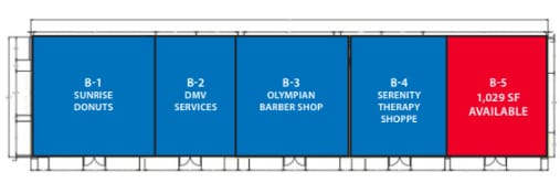1856 Columbia Ave, Riverside, CA à louer Plan d’étage- Image 1 de 1
