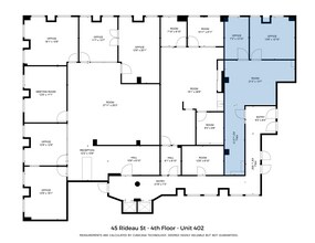 41-45 Rideau St, Ottawa, ON for lease Floor Plan- Image 1 of 21