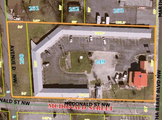 1201 Martha Berry Blvd NW, Rome, GA à vendre - Photo du bâtiment - Image 2 de 7