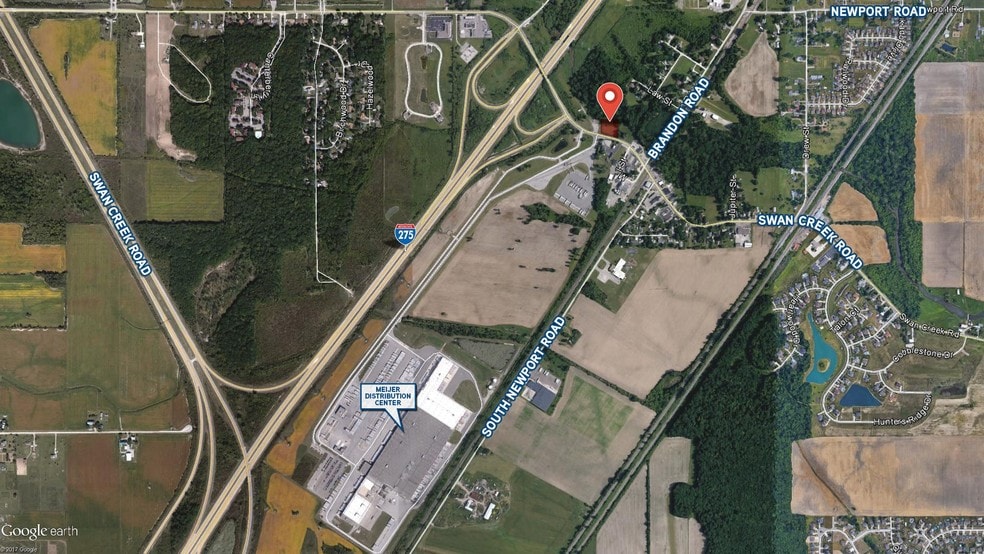 8830-8842 Swan Creek Rd, Newport, MI for sale - Building Photo - Image 2 of 4