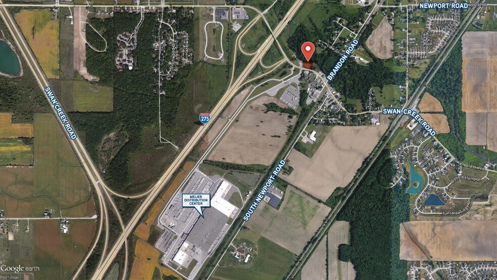 8830-8842 Swan Creek Rd, Newport, MI à vendre - Photo du bâtiment - Image 2 de 4