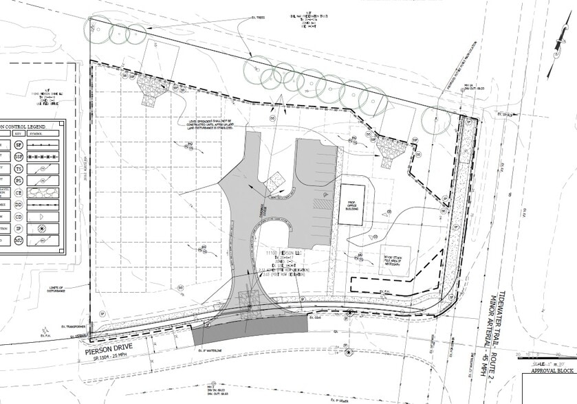 11100 Pierson Dr, Fredericksburg, VA for sale - Site Plan - Image 2 of 5