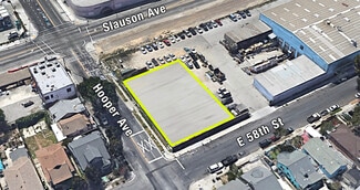 Plus de détails pour 5801 Hooper Ave, Los Angeles, CA - Terrain à louer