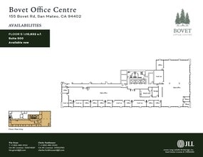 155 Bovet Rd, San Mateo, CA for lease Floor Plan- Image 1 of 1