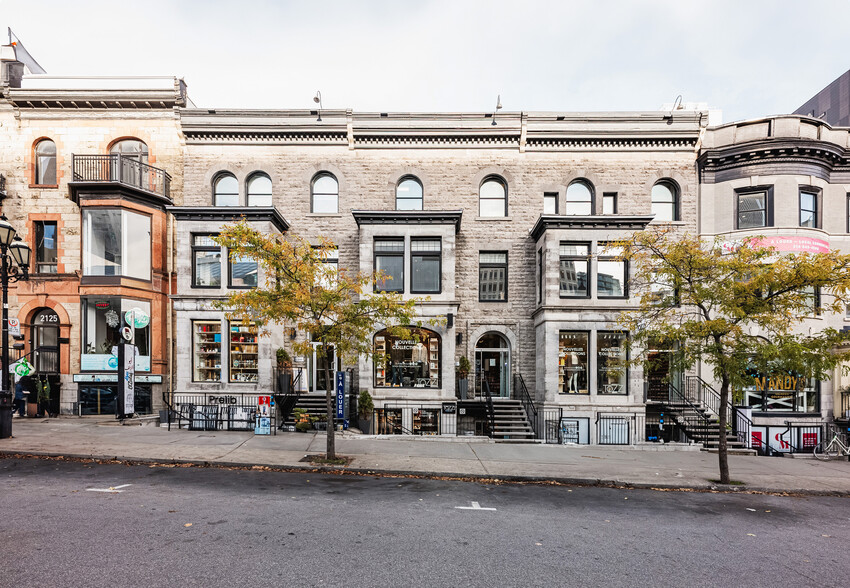 2065-2121 Rue Crescent, Montréal, QC à louer - Photo du bâtiment - Image 1 de 1