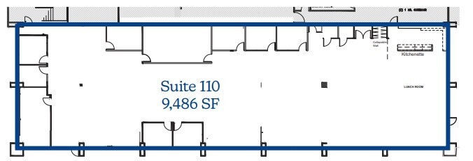1300 W Optical Dr, Azusa, CA à louer Plan d’étage- Image 1 de 1