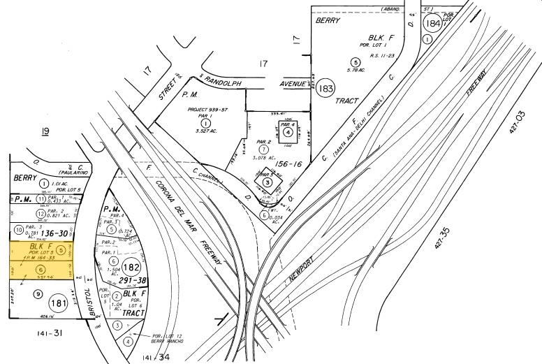 2777 Bristol St, Costa Mesa, CA for lease - Plat Map - Image 2 of 14