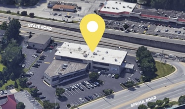 905 W Sproul Rd, Springfield Township, PA - AERIAL  map view
