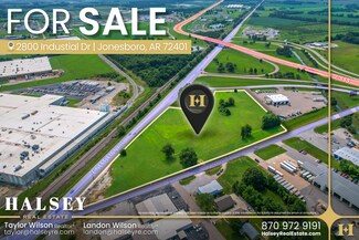 Plus de détails pour 2800 Industrial Dr, Jonesboro, AR - Terrain à vendre