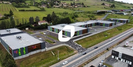 Anse - Aérien  Vue de la carte