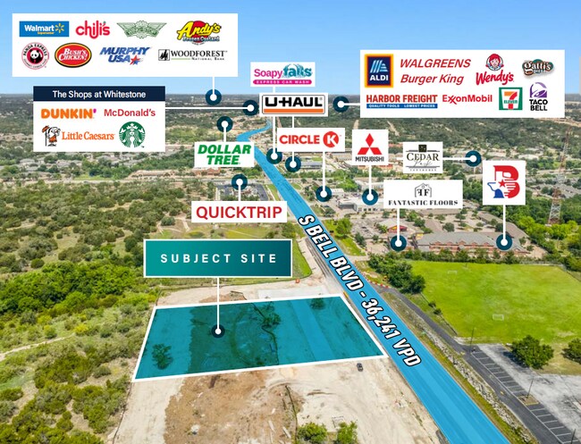 More details for 977 S Bell Blvd, Cedar Park, TX - Land for Sale