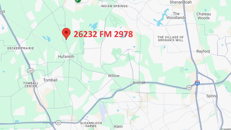 26232 FM 2978 Rd, Magnolia, TX à louer - Photo du bâtiment - Image 3 de 13