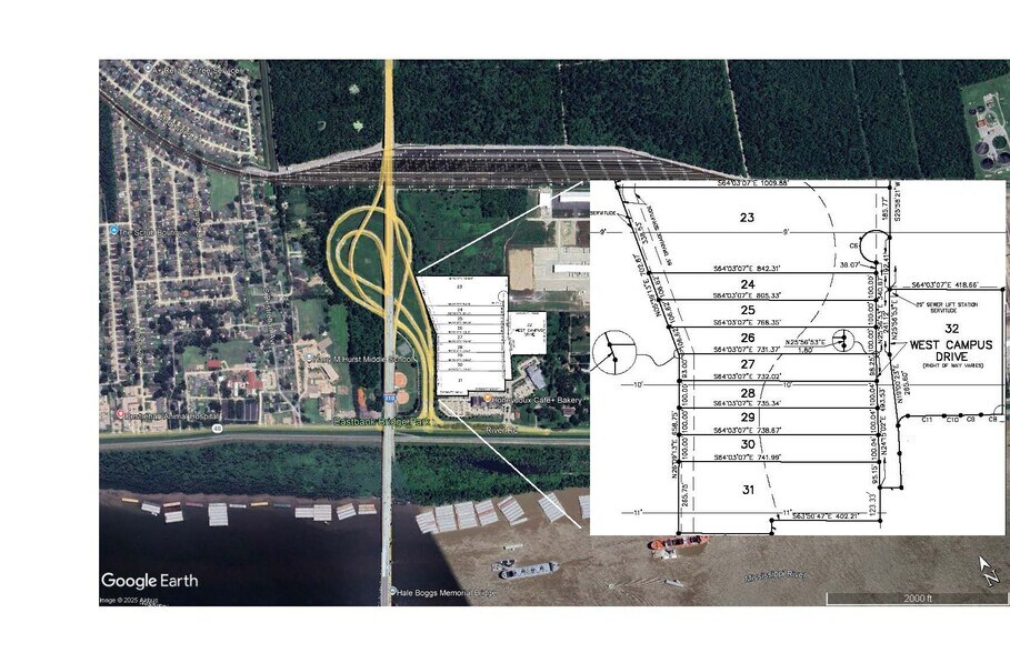 W Campus Drive, Destrehan, LA à vendre - Photo principale - Image 1 de 4