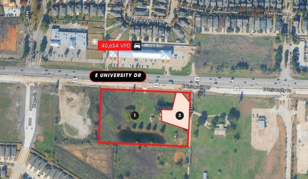 2340 S Elm Ridge Rd, Little Elm, TX for sale - Aerial - Image 1 of 1