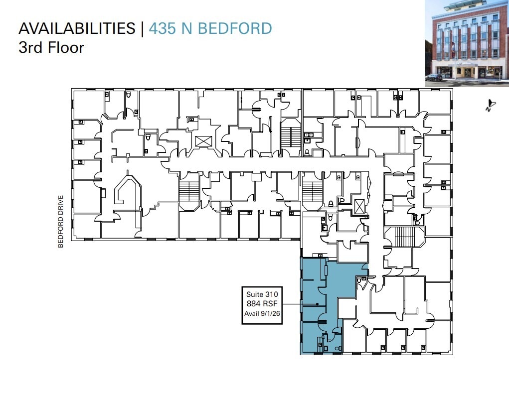 435-437 N Bedford Dr, Beverly Hills, CA for lease Floor Plan- Image 1 of 1