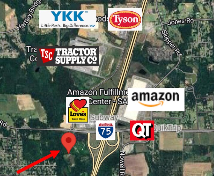 5250 Sardis Church Rd, Macon-Bibb, GA à louer - Photo du bâtiment - Image 1 de 3