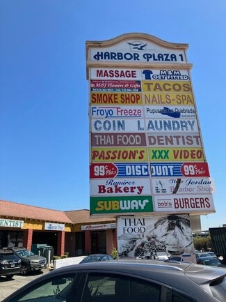 Plus de détails pour 1111-1151 Pacific Coast Hwy, Harbor City, CA - Bureau/Commerce de détail, Commerce de détail à louer