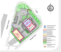 Ellington Road End, Ashington à louer Plan de site- Image 1 de 1